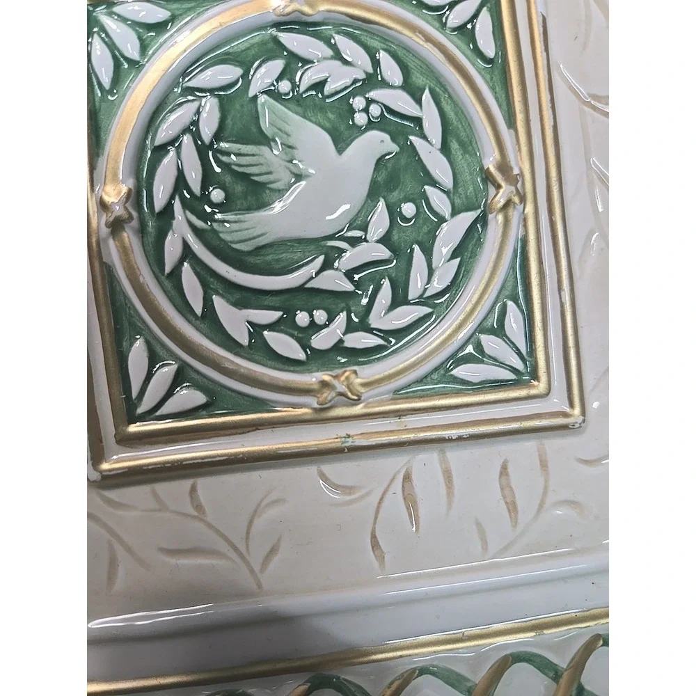 Fitz & Floyd Gregorian Collection Serving Platter 9.5